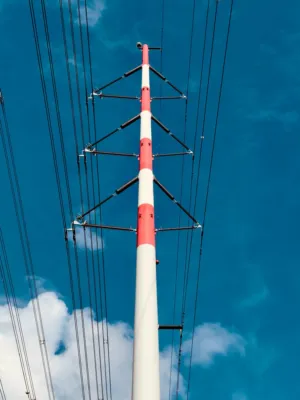 Power Line Tower