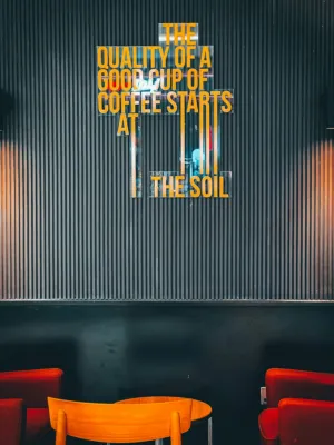 Coffee Quality Sign