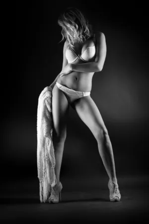 B&W Fashion Portrait