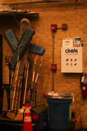 Backstage Cleaning Supplies