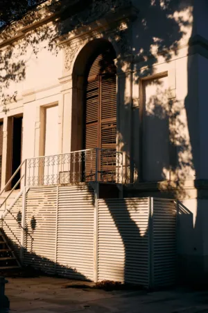 Sunlit Architectural Detail