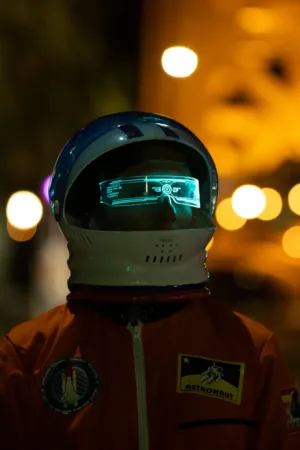 Cyberpunk Astronaut