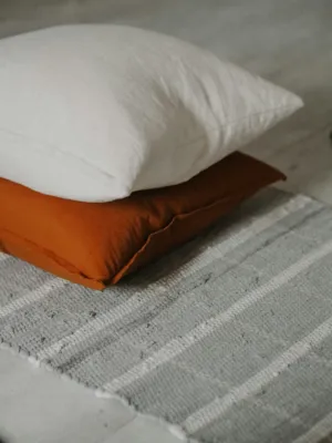 Pillows On A Rug