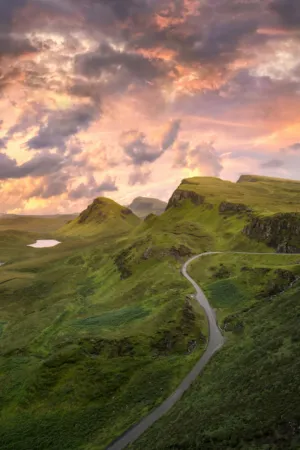 Sunset Over The Quiraing