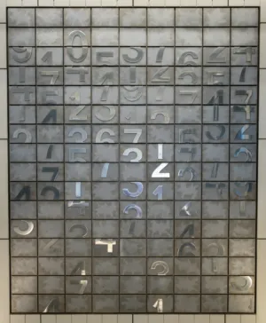 Number Grid Art