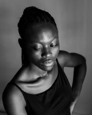 Black And White Portrait