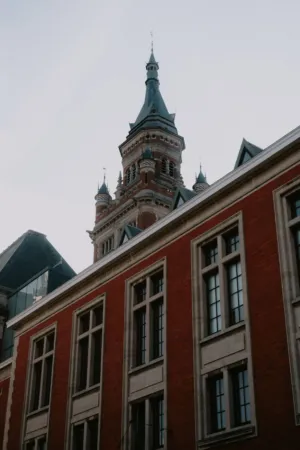 Historic Building With Tower