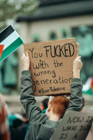 Pro-Palestine Protest Sign