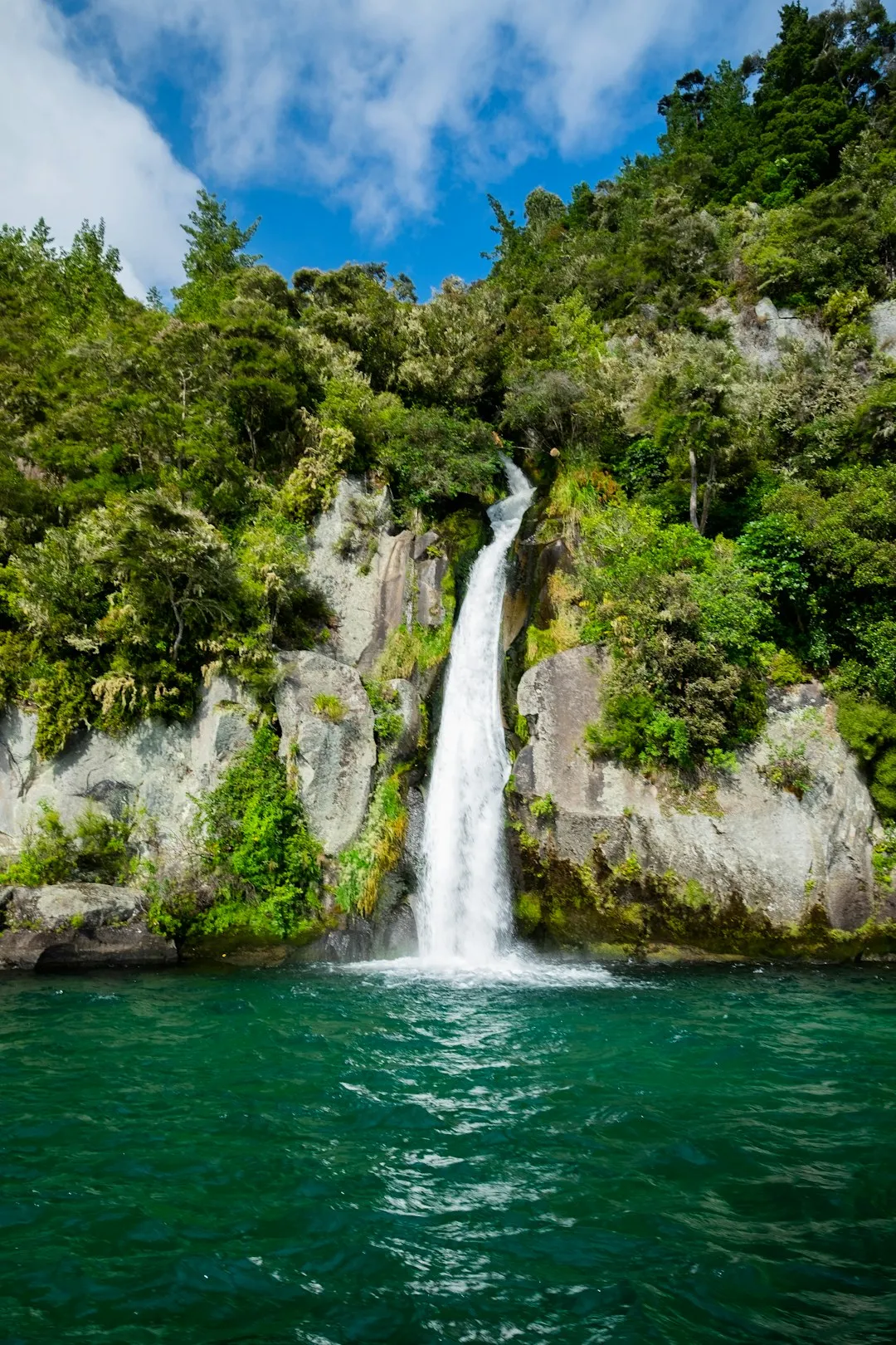 Waterfall In New Zealand
