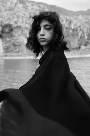 Black And White Portrait