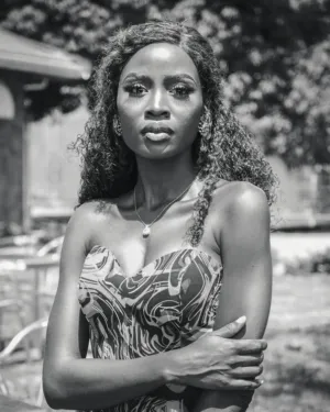 Black And White Portrait
