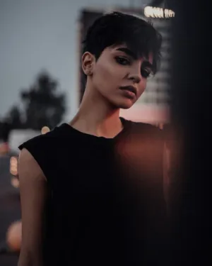 Urban Night Portrait