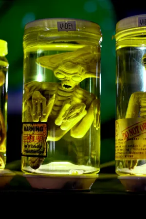 Alien Specimen In A Jar
