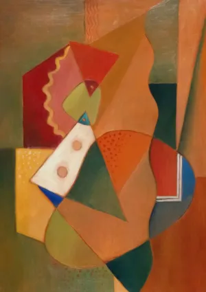 Abstract Cubist Painting