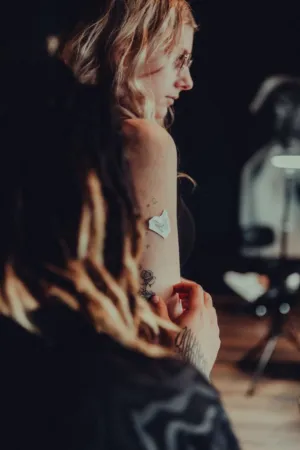 Tattoo Artist At Work