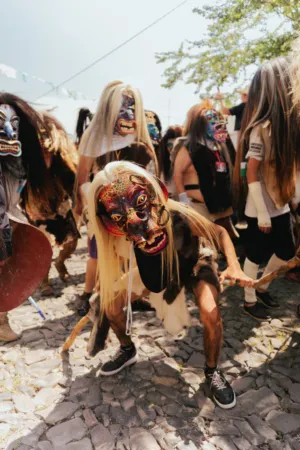 Colorful Masked Festival