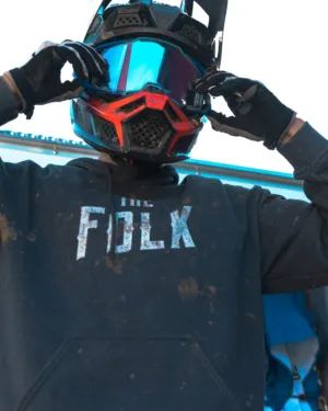 Muddy Motocross Rider