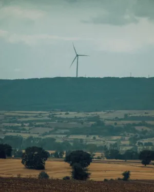Wind Turbine In The Countryside