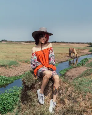 Boho Style In Nature