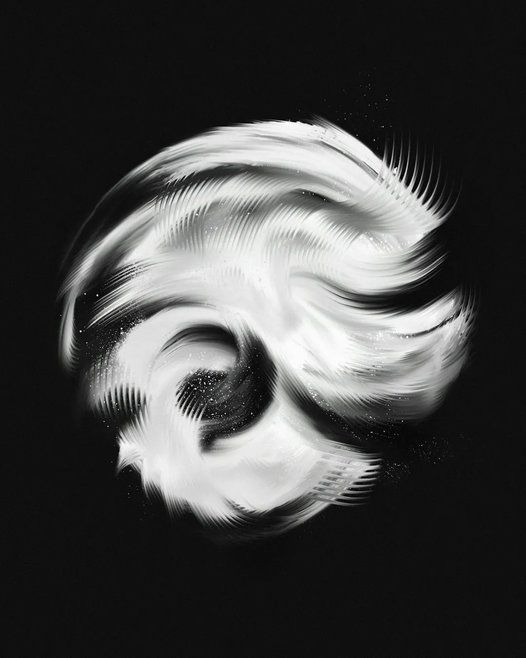 Abstract Swirl Art