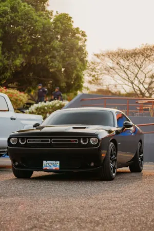 Black Dodge Challenger