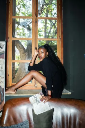 Modern Window Pose