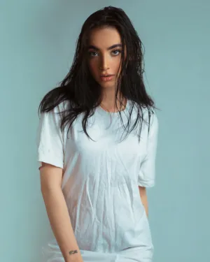 White T-Shirt Portrait