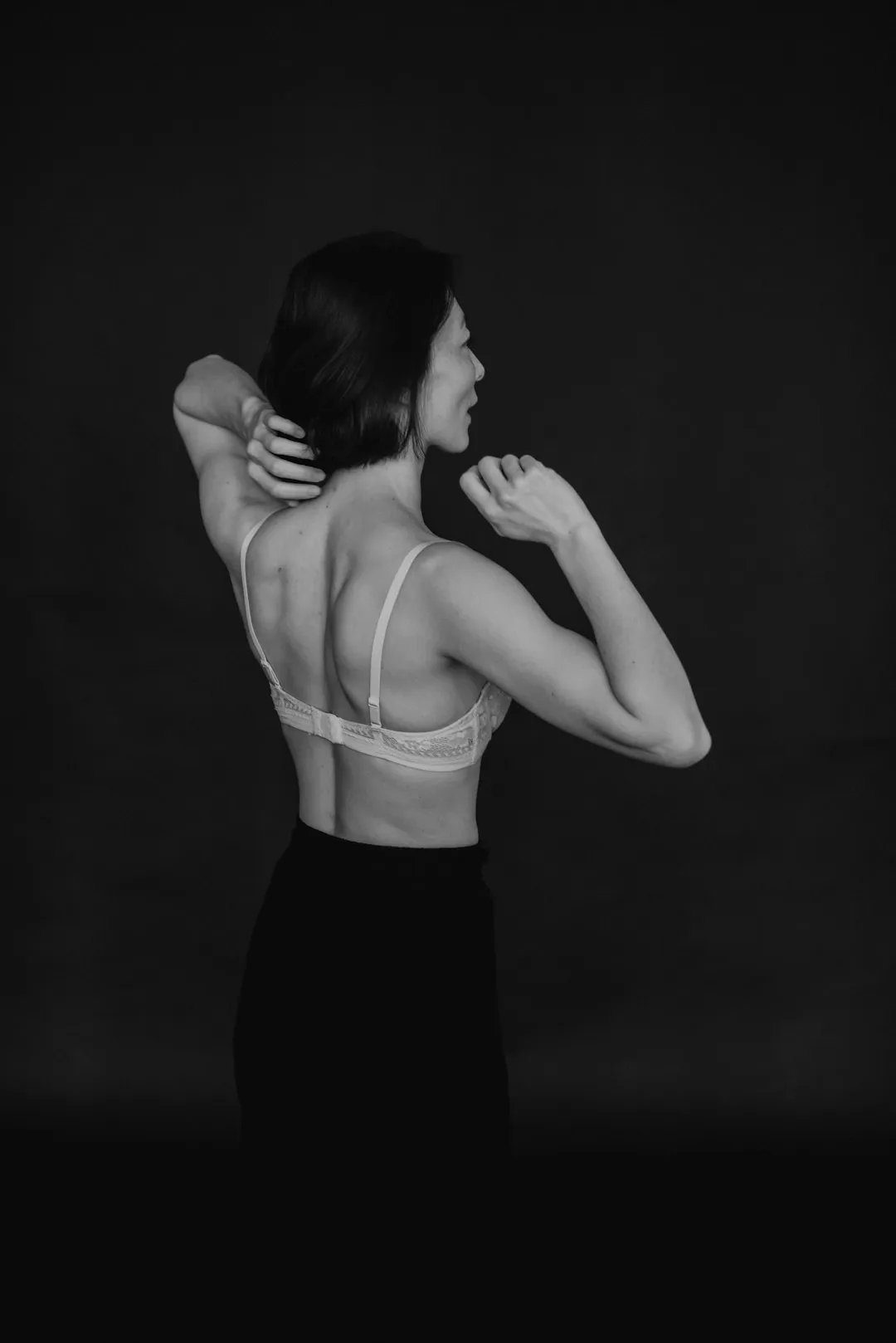 Black And White Portrait