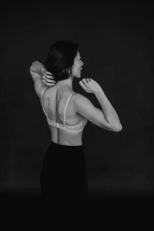 Black And White Portrait