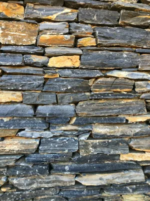 Stacked Stone Wall
