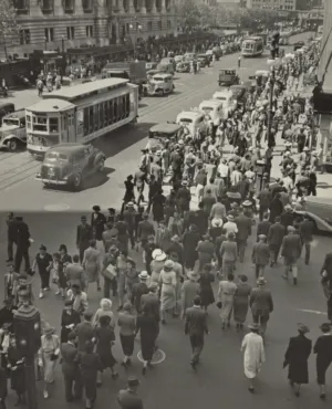 1940S City Street Scene