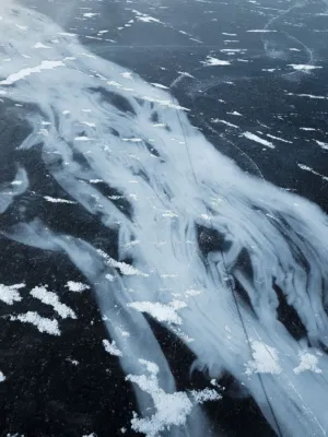 Frozen Water Surface