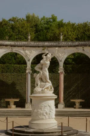Statue In Versailles Gardens