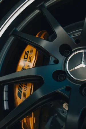 Mercedes-Benz Wheel Close-Up