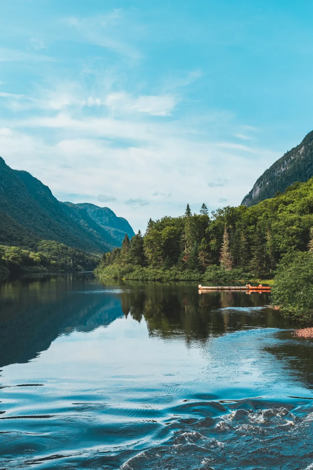 Mountain Lake Reflection