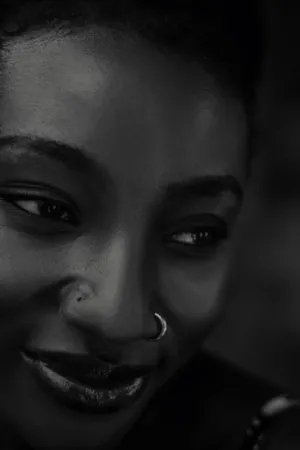 Black And White Portrait