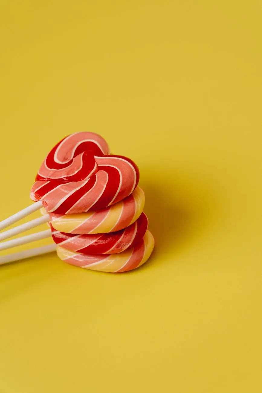 Heart-Shaped Lollipops