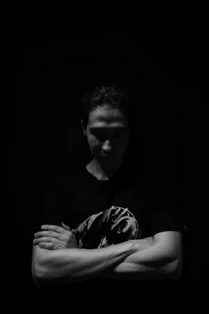Black And White Portrait