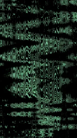 Abstract Green And Black Pattern