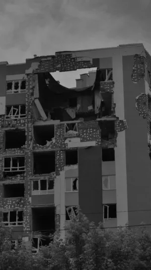 War-Torn Building