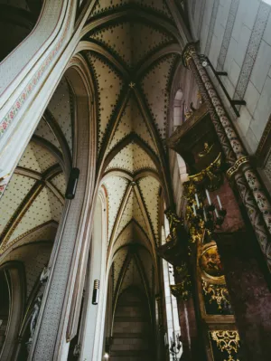 Gothic Cathedral Interior