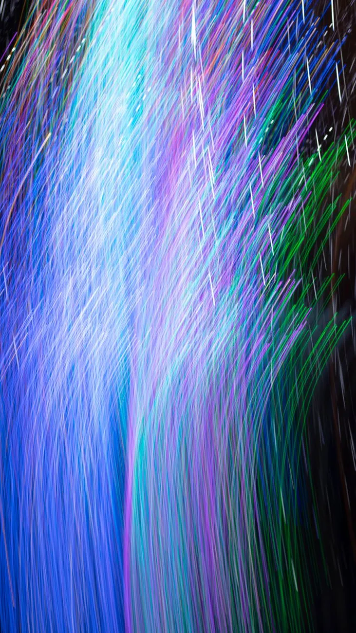 Colorful Light Trails