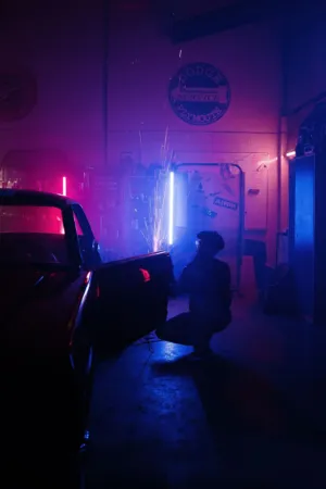 Cyberpunk Garage