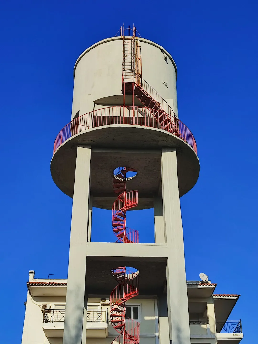 Spiral Staircase Water Tower