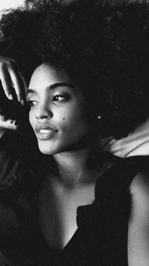 Black And White Portrait