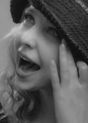 Black And White Portrait
