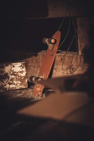 Abandoned Skateboard