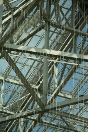 Glass And Steel Structure