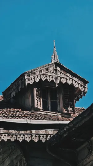 Traditional Wooden Roof