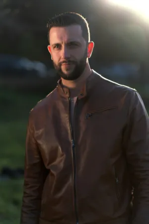 Man In Leather Jacket